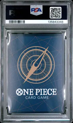 2022 ONE PIECE OP01-ROMANCE DAWN ALTERNATE ART #120 SHANKS PSA 10 - Image 2