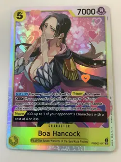 One Piece Boa Hancock PRB02-017 Premium Booster -The Best- Vol. 2 Foil - Image 1