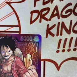 One Piece English Monkey.D.Luffy ST01-001 Leader Foil - Near Mint - Image 4