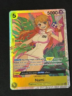 One Piece Tcg Two Legends Nami OP08-106 Super Rare NM English - Image 1