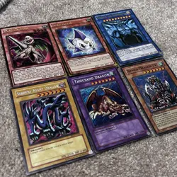 yugioh lot 6 cards holo 1996 Kazuki Takahashi - Image 1