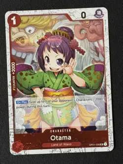 Otama Jolly Roger Holo Foil OP01-006 ONE PIECE Card The Best PRB-01 TCG CCG - Image 1