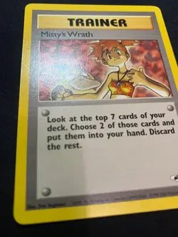 MISTY'S WRATH - 114/132 - GYM HEROES - POKEMON CARD - LP - Image 2