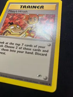 MISTY'S WRATH - 114/132 - GYM HEROES - POKEMON CARD - LP - Image 3