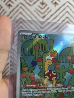 Pokemon TCG Shuckle Illustration Rare Mega Evolution Card 136/132 - Image 3