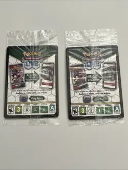 (2) Pokemon TCG Shaymin Pokemon 015/185 Cosmos Holo Rare SEALED PROMO Cards - Image 2