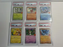 PSA 10 Sequential Set 6 Pikachu 020/M-P McDonald's Promo Pokemon Card Japanese - Image 1