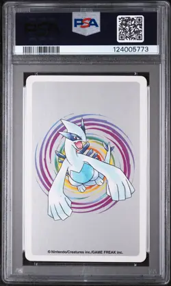 2000 POKEMON SILVER VERSION PLAYING CARDS 10 OF HEARTS #034 NIDOKING PSA 9 - Image 2