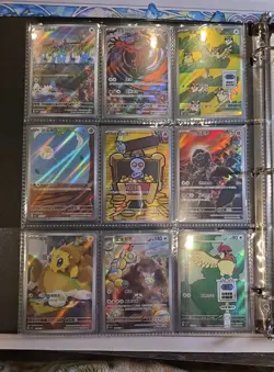 Pokemon Card Lot Binder V/VMAX/IR Gem Hits 180 Cards Full Art- $300+ Value 🔥 🔥 - Image 2