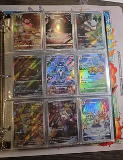 Pokemon Card Lot Binder V/VMAX/IR Gem Hits 180 Cards Full Art- $300+ Value 🔥 🔥 - Image 3