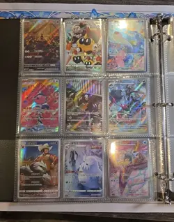 Pokemon Card Lot Binder V/VMAX/IR Gem Hits 180 Cards Full Art- $300+ Value 🔥 🔥 - Image 4