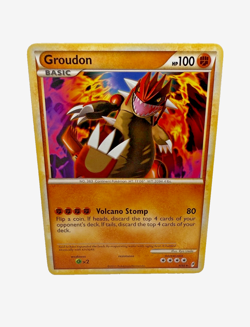Groudon 6/95 Rare Call of Legends Pokemon Card TCG - Image 1