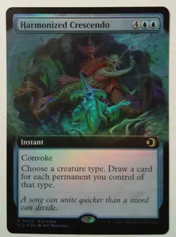Harmonized Crescendo *Buy a Box Promo FOIL* Magic MtG x1 - Image 1