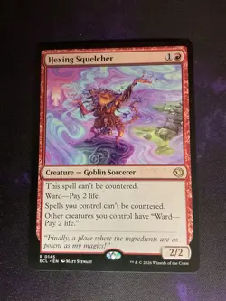 MTG * Hexing Squelcher Lorwyn Eclipsed * 1X * NM - Image 1