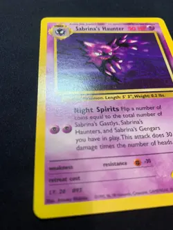 SABRINA'S HAUNTER - 058/132 - GYM HEROES - POKEMON CARD - LP - Image 2