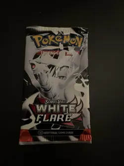 Very Heavy! 22.71g Pokemon TCG SV10.5 White Flare Booster Pack Sealed! - Image 2