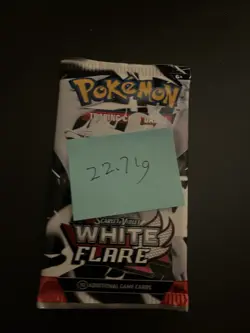 Very Heavy! 22.71g Pokemon TCG SV10.5 White Flare Booster Pack Sealed! - Image 3