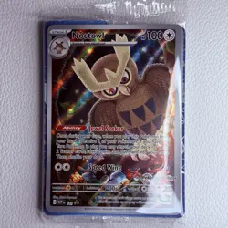 Noctowl - 141 (Pokemon Center Exclusive) Promo Stellar Crown SEALED SEE DESCRIPT - Image 1