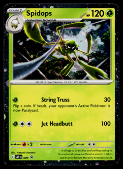 SPIDOPS 009 SV BLACK STAR PROMOS POKEMON TCG - Image 1