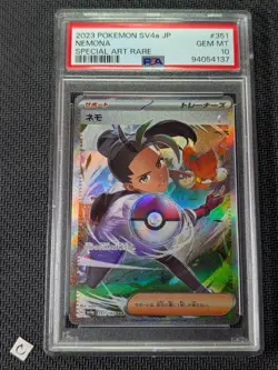 Nemona 351/190 SAR Special Art Rare PSA 10 Graded Japanese Pokemon TCG - Image 1