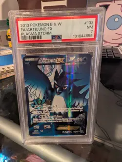 Pokemon TCG Articuno EX 132/135 Plasma Storm PSA 7 - Image 1