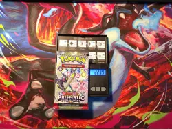 VERY HEAVY! GOD PACKUUU 22.39g Prismatic Evolutions Pokemon TCG Booster (SEALED) - Image 1