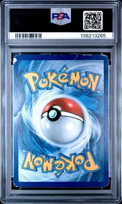 2015 POKEMON XY DOUBLE CRISIS #6 FULL ART/TEAM AQUA'S KYOGRE EX PSA 1 - Image 2