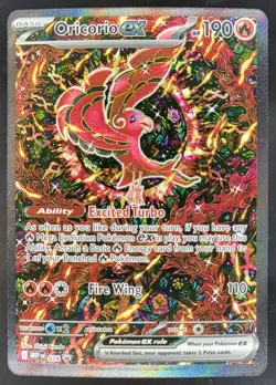 2025 Pokemon Black Star Promos Oricorio ex #024 MH - Image 1