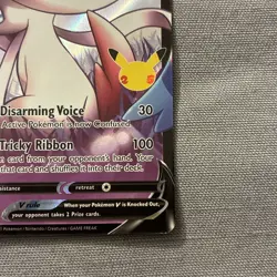 Pokemon 25th Anniversary Celebration Dark Sylveon V Promo SWSH134 - Image 4