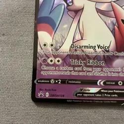 Pokemon 25th Anniversary Celebration Dark Sylveon V Promo SWSH134 - Image 5