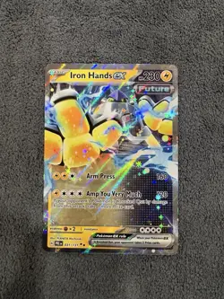 Iron Hands EX 031/131 Double Rare | Pokemon TCG: Prismatic Evolutions - Holo NM - Image 1