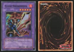 Flame Swordsman LOB-003 Super Rare Legend of Blue Eyes White Dragon Yu-Gi-Oh - Image 3