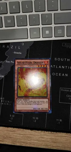 YuGiOh - Solar Flare Dragon - LCYW-EN254 1st Edition - Super Rare NM - Image 2
