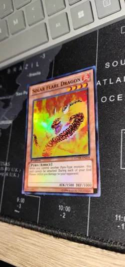 YuGiOh - Solar Flare Dragon - LCYW-EN254 1st Edition - Super Rare NM - Image 3
