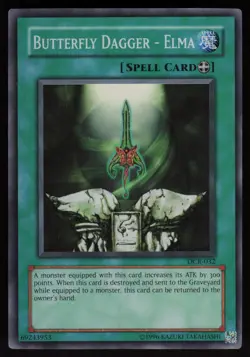 Butterfly Dagger - Elma DCR-032 Super Rare Dark Crisis Unlimited Yu-Gi-Oh - Image 1