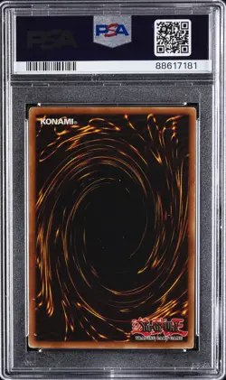 2002 YU-GI-OH! STARTER DECK: YUGI #006 DARK MAGICIAN PSA 5 - Image 2