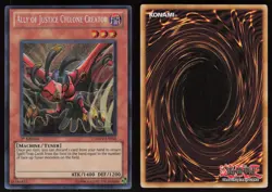 Ally of Justice Cyclone Creator DREV-EN092 Secret Rare 1st Edition Yu-Gi-Oh - Image 3