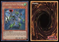 Gladiator Beast Secutor LCGX-EN240 Secret Rare 1st Edition Yu-Gi-Oh - Image 3