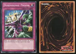 Dimensional Prison SDCR-EN033 1st Edition Yu-Gi-Oh - Image 3