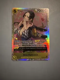 One Piece Card Game TCG Boa Hancock PRB02-017 SR M/NM Condition - Image 2