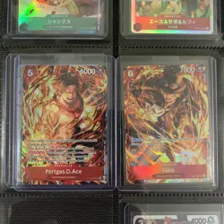 Sabo & Ace (Illustration Box Vol.5) One Piece Promotion Cards Foil Near Mint! - Image 1