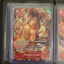 Sabo & Ace (Illustration Box Vol.5) One Piece Promotion Cards Foil Near Mint! - Image 2