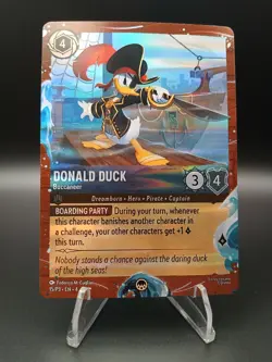 Disney Lorcana TCG Cruise Line Exclusive Donald Duck Buccaneer 15/P3 - Image 3