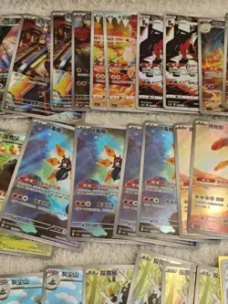 100 pcs Pokemon Chinese Card AR & CHR Full Art Holo Bulk Pack Lot Wholesale Card - Image 4
