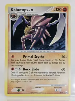 Pokemon TCG Kabutops Holo Rare Card Platinum Arceus 4/99 - Image 1