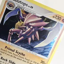 Pokemon TCG Kabutops Holo Rare Card Platinum Arceus 4/99 - Image 2