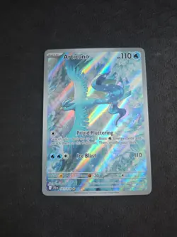 Articuno 2025 Pokemon TCG SV09: Journey Together card #161/159 Illustration Rare - Image 2