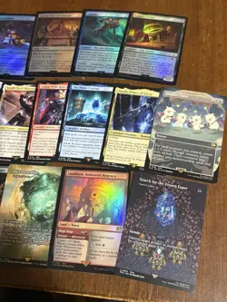 Magic The Gathering Final Fantasy Lot Of 26 Cards Foil Rares Extended NM MTG - Image 1