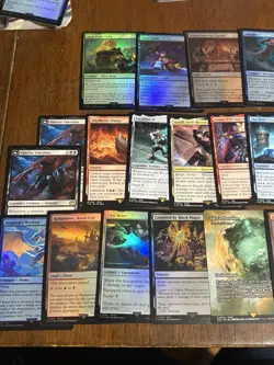 Magic The Gathering Final Fantasy Lot Of 26 Cards Foil Rares Extended NM MTG - Image 2