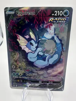 Vaporeon V SWSH181 SWSH: Sword & Shield Promo Cards Holo NM - Image 1